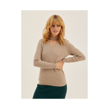 Casual Weich atmungsaktiver regulärer V-Ausschnitt-Strickpullover